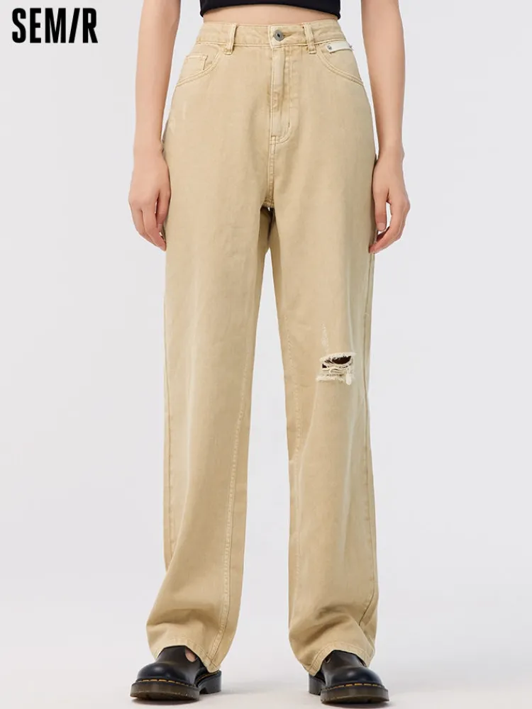 ladies_denim_longstaple_c_0.webp Women SEMIR Ladies Denim Long-staple Cotton Straight Pants