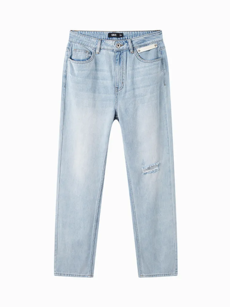 ladies_denim_longstaple_c_13.webp Women SEMIR Ladies Denim Long-staple Cotton Straight Pants