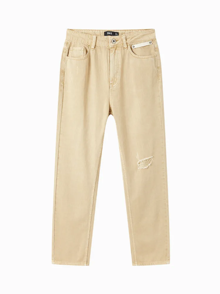 ladies_denim_longstaple_c_3.webp Women SEMIR Ladies Denim Long-staple Cotton Straight Pants