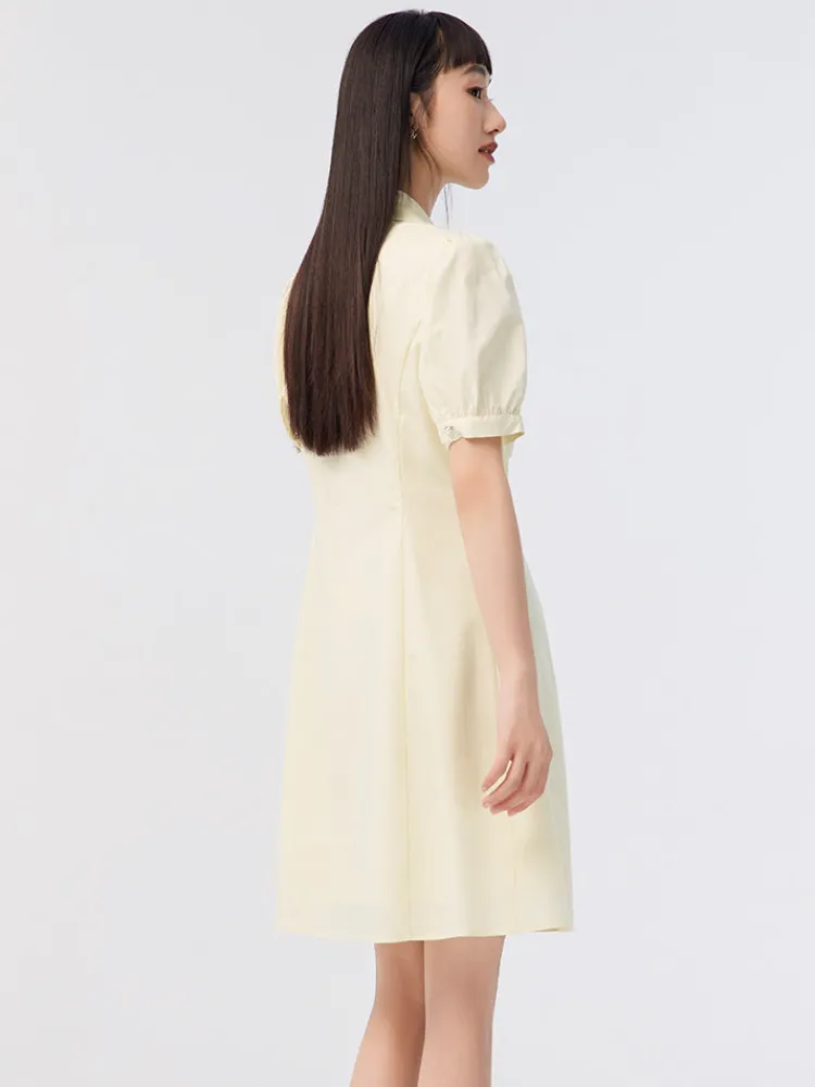 ladies_woven_cotton_dress_2.webp Women SEMIR Ladies Woven Cotton Dress