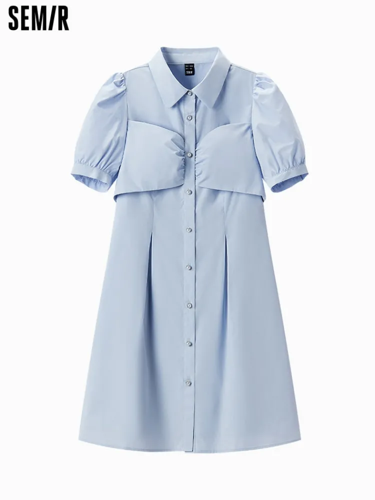 ladies_woven_cotton_dress_23.webp Women SEMIR Ladies Woven Cotton Dress