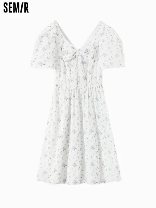 Women SEMIR Ladies Yarn-dyed Jacquard Woven Dress