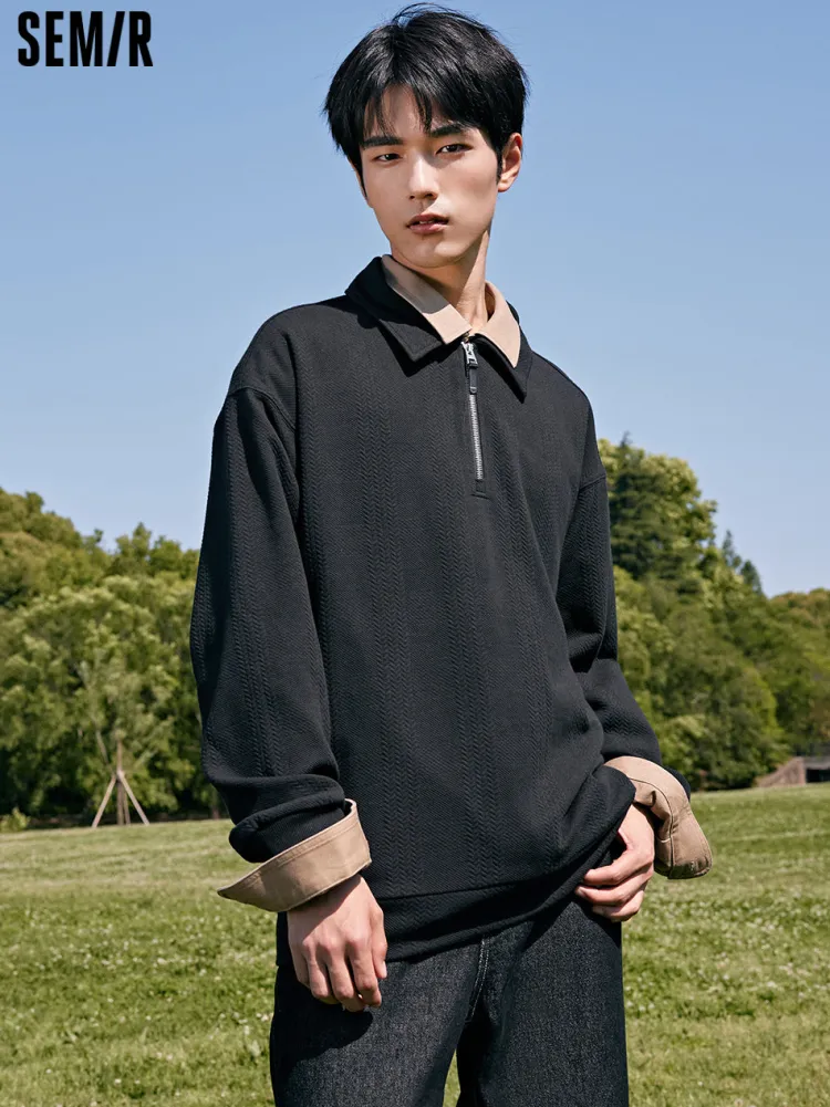 men_half_cardigan_sweater_0.webp SEMIR Men Half Cardigan Sweater
