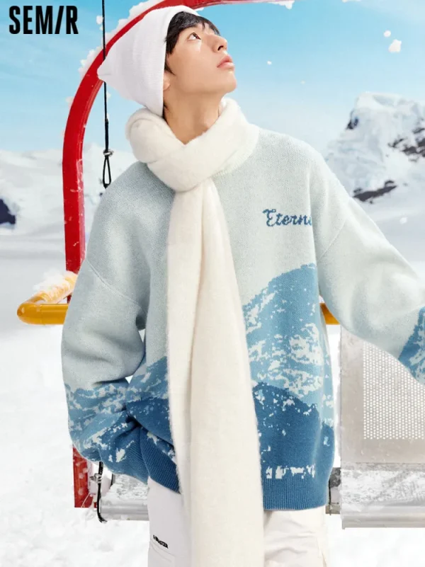 SEMIR Men Pullover Sweater