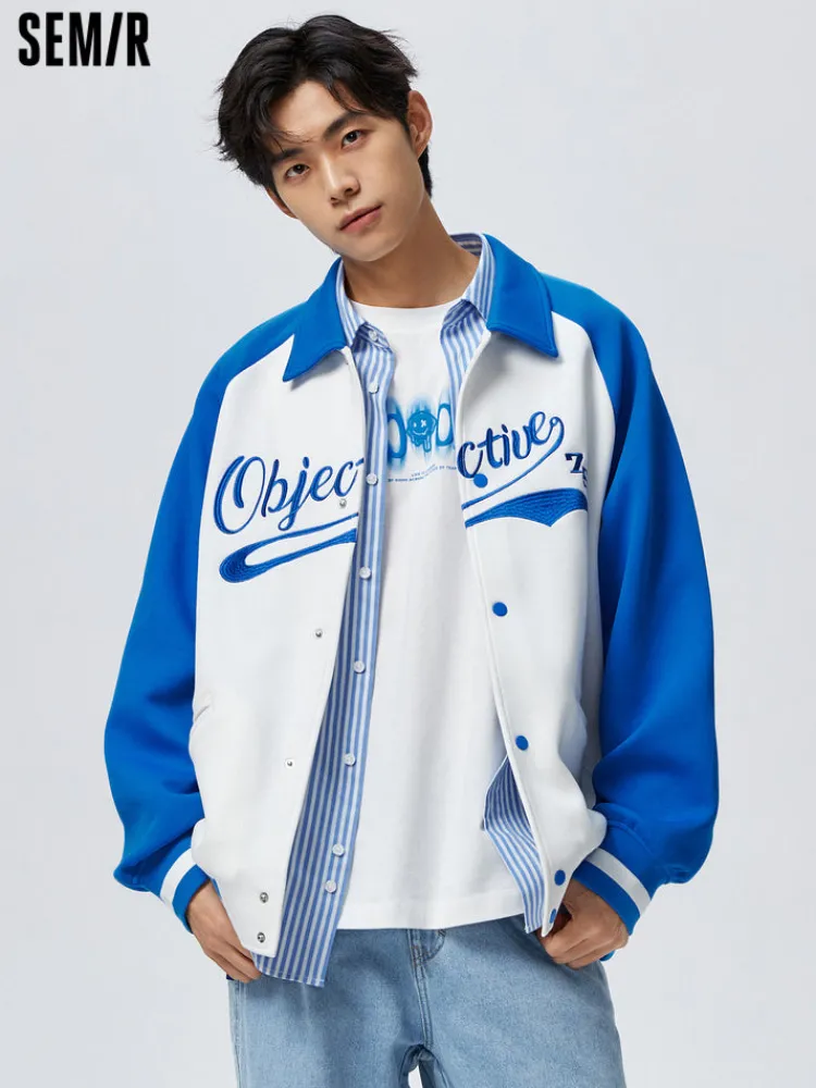 mens_air_layer_contrast_p_0-1.webp SEMIR Men's Air Layer Contrast Patchwork Monogram Ultra Loose Jacket