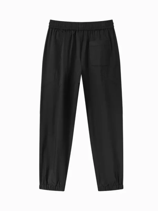 SEMIR Men's Cotton Comfortable Cool Antibacterial Woven Jogging Pants