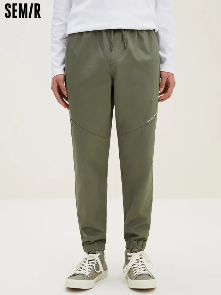 mens_cottonpolyester_stre_0-14.webp SEMIR Men's Cotton-Polyester Stretch Twill Monogram Fitted Woven Jogging Pants