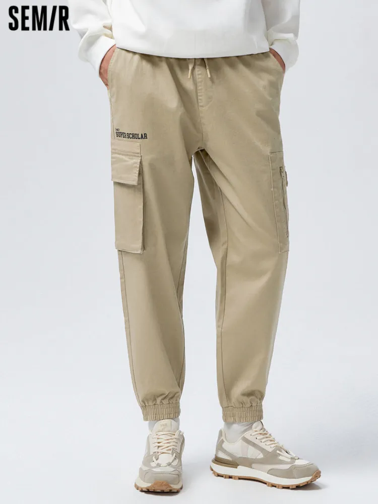 mens_cottonpolyester_stre_0-7.webp SEMIR Men's Cotton-Polyester Stretch Twill Loose Cargo Pants