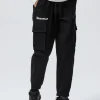 SEMIR Men's Cotton-Polyester Stretch Twill Loose Cargo Pants