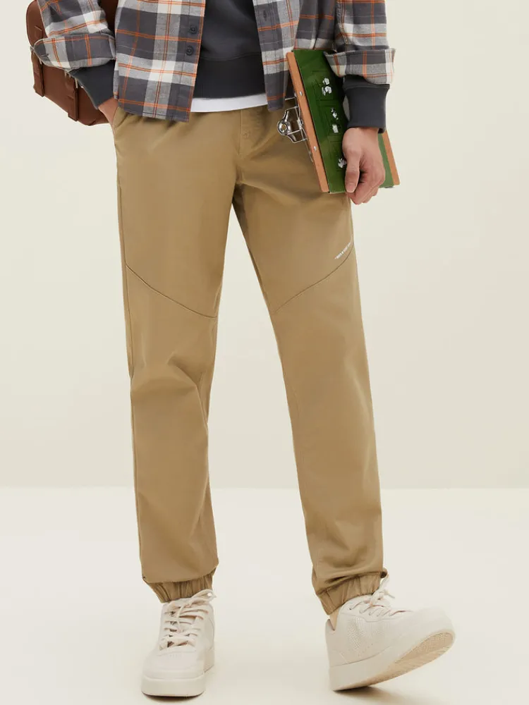 mens_cottonpolyester_stre_1-17.webp SEMIR Men's Cotton-Polyester Stretch Twill Monogram Fitted Woven Jogging Pants