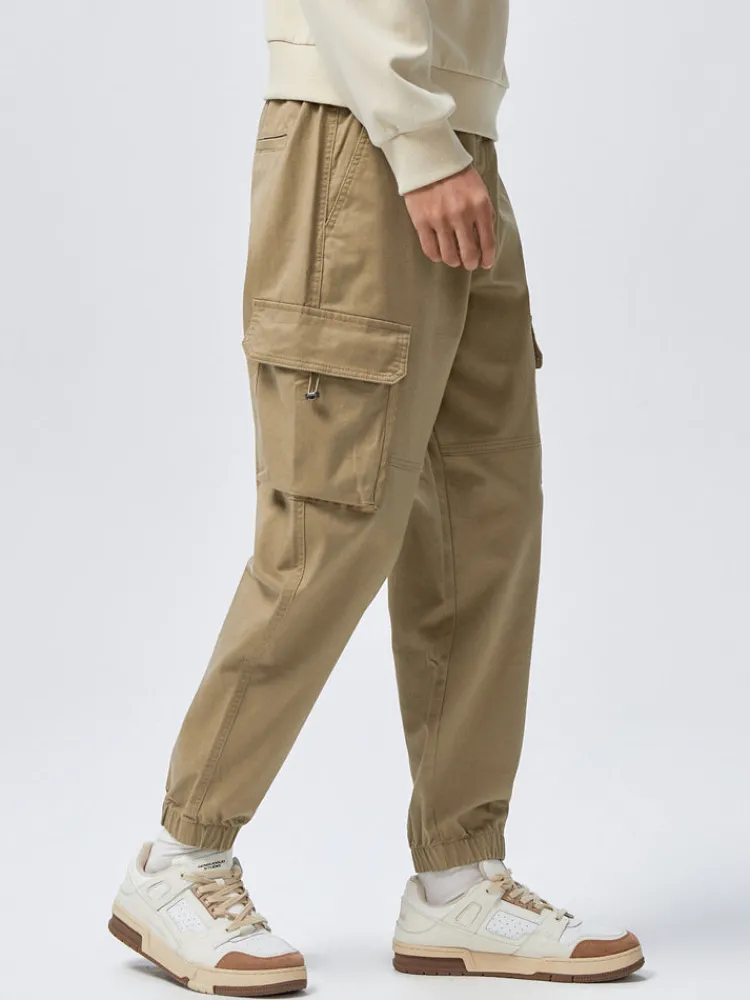 mens_cottonpolyester_stre_1-4.webp SEMIR Men's Cotton-Polyester Stretch Twill Loose Cargo Pants