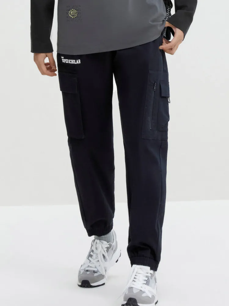 mens_cottonpolyester_stre_1-6.webp SEMIR Men's Cotton-Polyester Stretch Twill Loose Cargo Pants