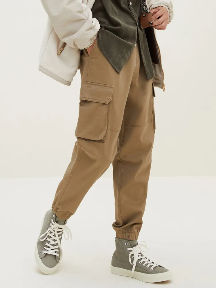 mens_cottonpolyester_stre_2-1.webp SEMIR Men's Cotton-Polyester Stretch Twill Loose Cargo Pants