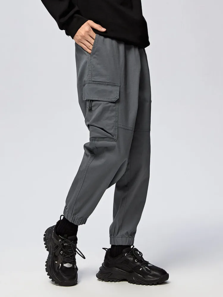 mens_cottonpolyester_stre_2-2.webp SEMIR Men's Cotton-Polyester Stretch Twill Loose Cargo Pants