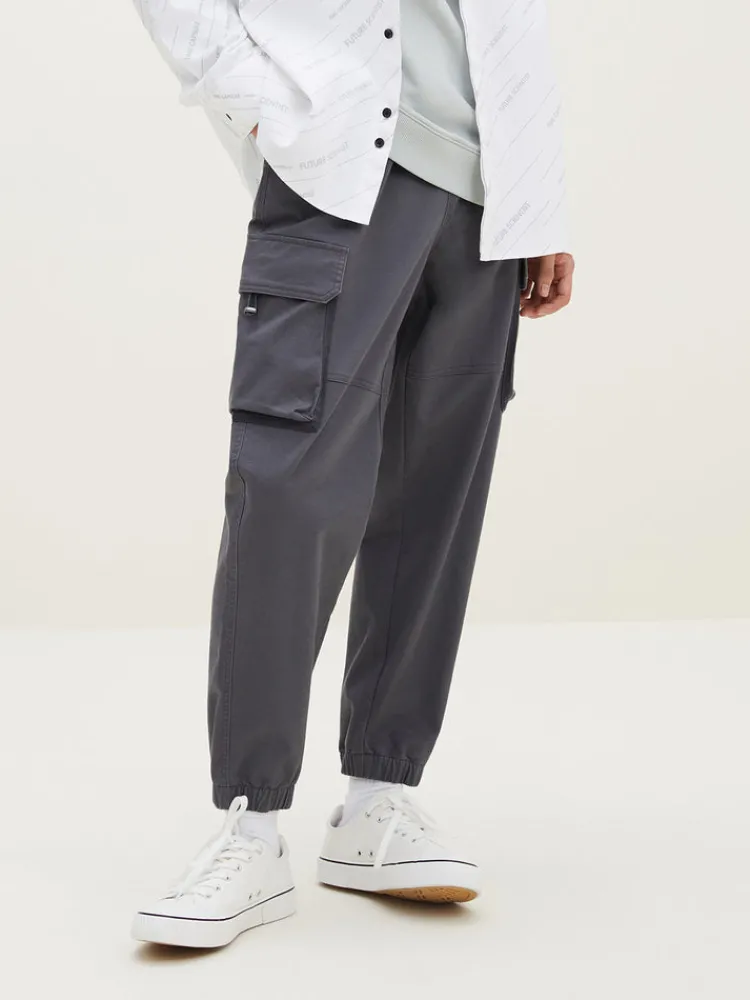 mens_cottonpolyester_stre_2-5.webp SEMIR Men's Cotton-Polyester Stretch Twill Loose Cargo Pants
