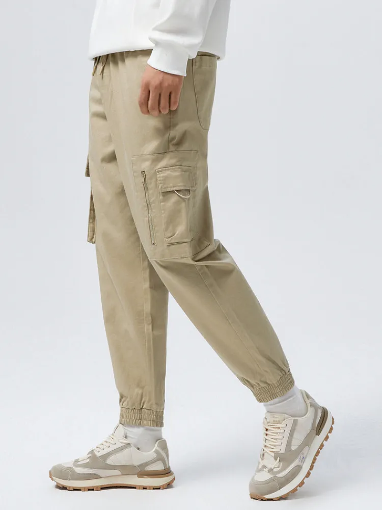 mens_cottonpolyester_stre_2-7.webp SEMIR Men's Cotton-Polyester Stretch Twill Loose Cargo Pants