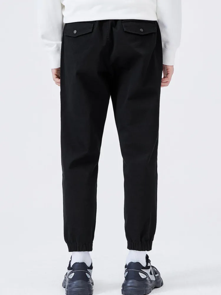 mens_cottonpolyester_stre_3-16.webp SEMIR Men's Cotton-Polyester Stretch Twill Monogram Fitted Woven Jogging Pants