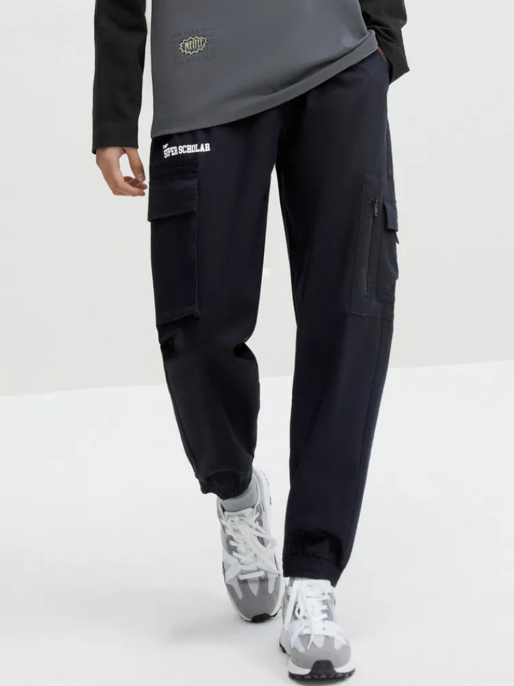 mens_cottonpolyester_stre_3-6.webp SEMIR Men's Cotton-Polyester Stretch Twill Loose Cargo Pants