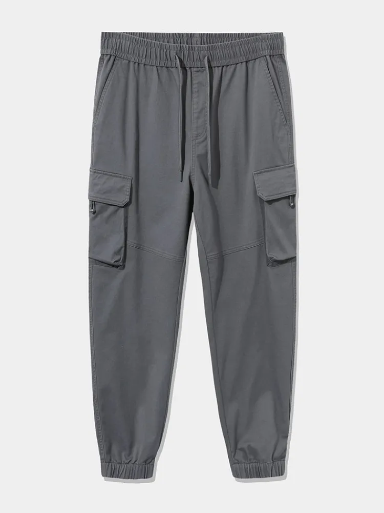 mens_cottonpolyester_stre_4-5.webp SEMIR Men's Cotton-Polyester Stretch Twill Loose Cargo Pants
