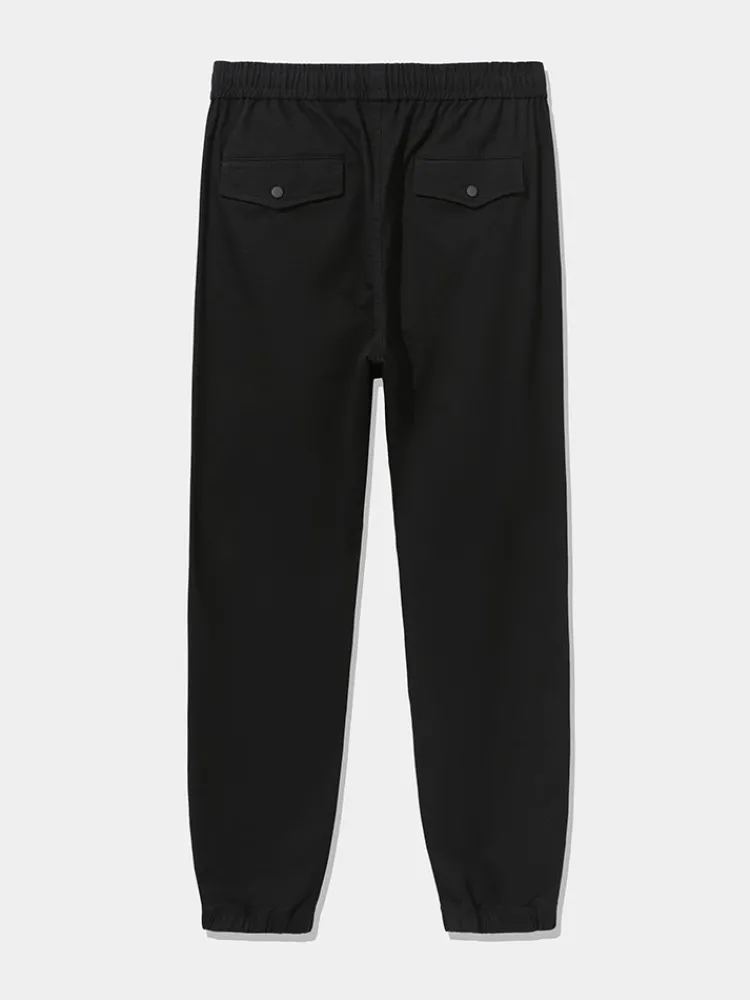 mens_cottonpolyester_stre_5-16.webp SEMIR Men's Cotton-Polyester Stretch Twill Monogram Fitted Woven Jogging Pants