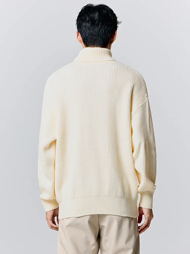 mens_cream_turtleneck_swe_2.webp SEMIR Men's cream turtleneck sweater