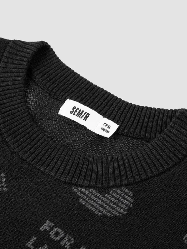 SEMIR Men's crew neck sweater