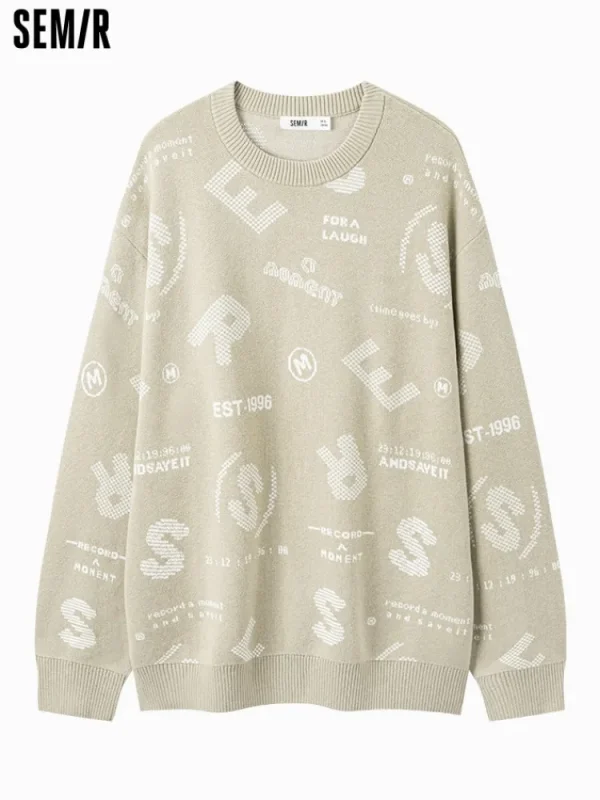 SEMIR Men's crew neck sweater