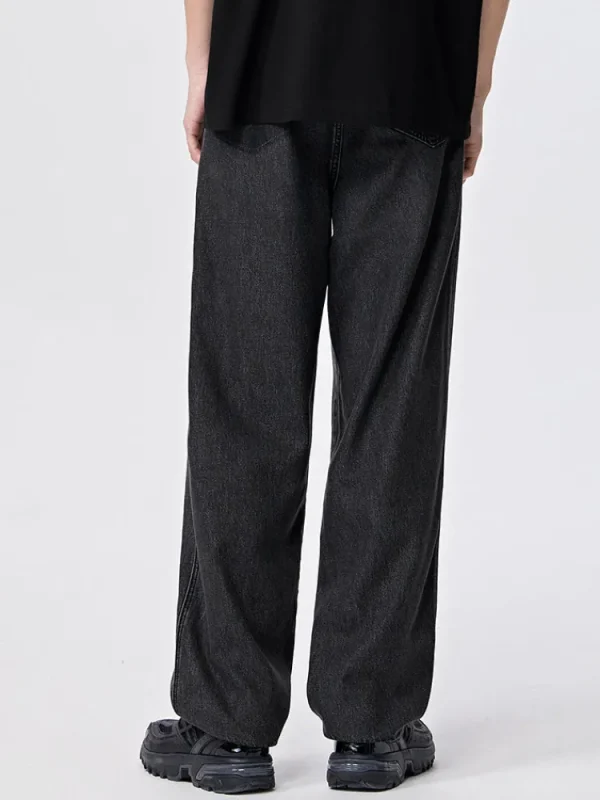 SEMIR Men's Denim Comfort Cool Straight Pants