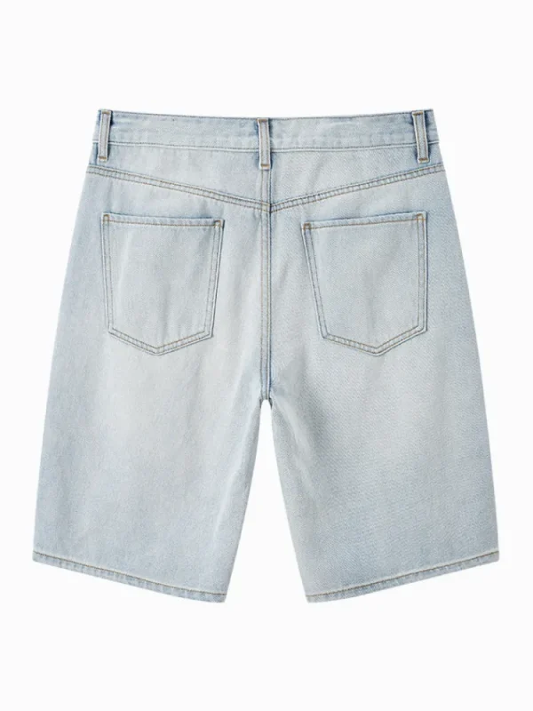 SEMIR Men's Denim Eco Lyocell Straight Pants