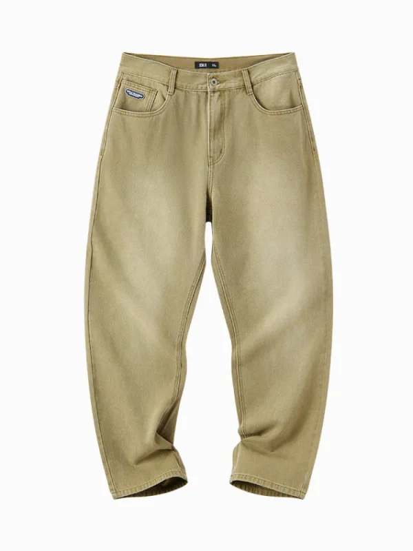 SEMIR Men's Denim Eco Lyocell Straight Pants