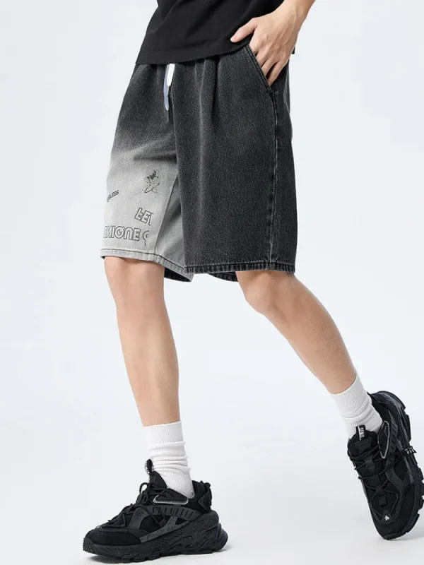 SEMIR Men's Denim Eco Lyocell Straight Pants