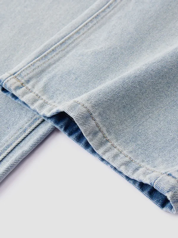 SEMIR Men's Denim Eco Lyocell Straight Pants