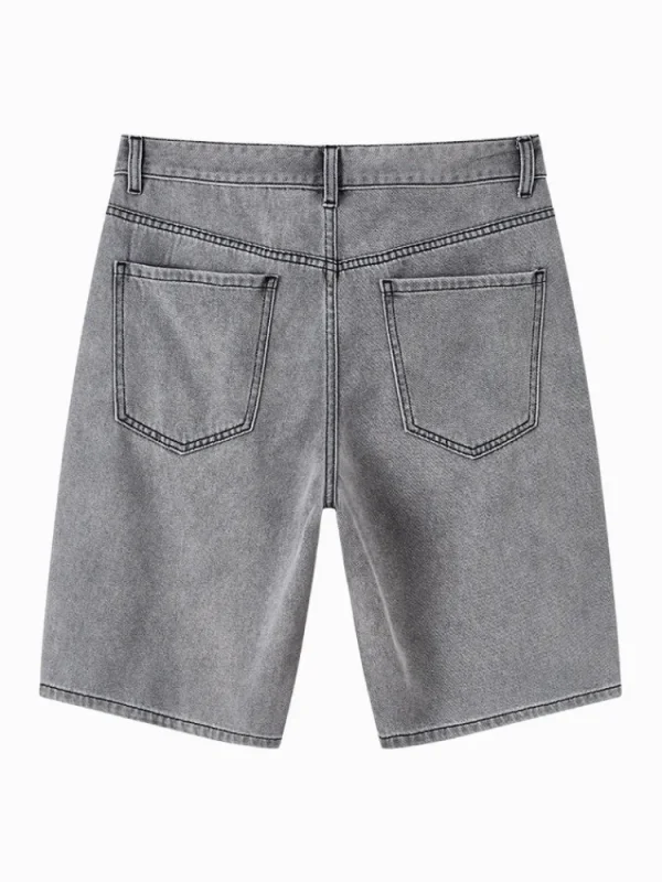 SEMIR Men's Denim Stretch Cool Straight Pants