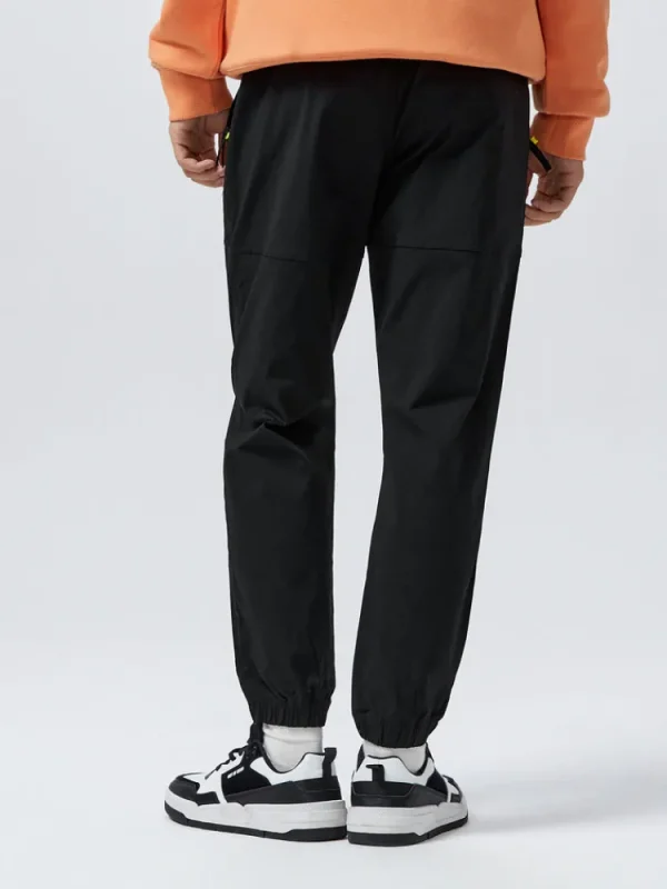SEMIR Men's Easy-Care Fitted Woven Jogging Pants