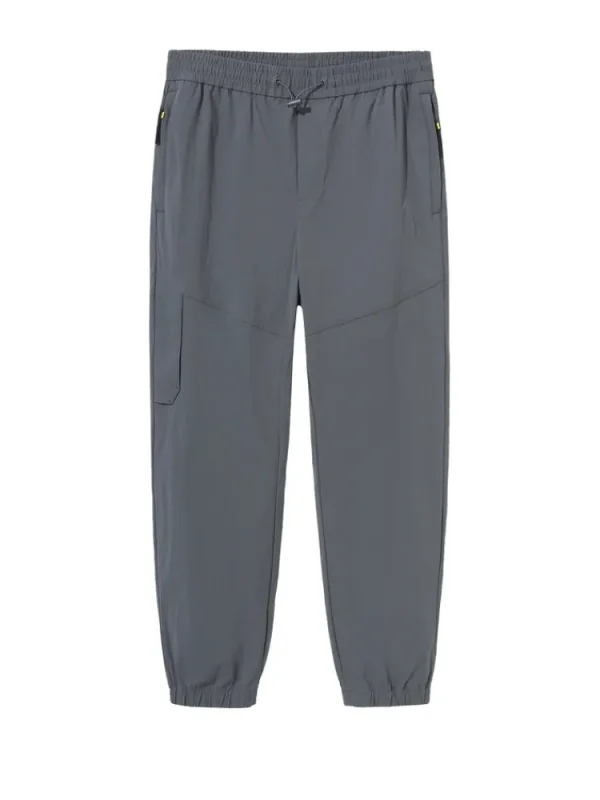 SEMIR Men's Easy-Care Fitted Woven Jogging Pants