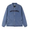 SEMIR Men's Eco-Friendly Lyocell Denim Contrast Monogram Loose Denim Jacket