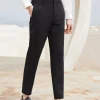 SEMIR Men's Faille Solid Colour Fitted Boot Cut Basic Pants