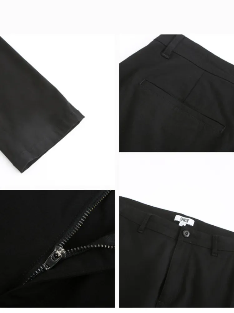 mens_faille_solid_colour__3.webp SEMIR Men's Faille Solid Colour Fitted Boot Cut Basic Pants