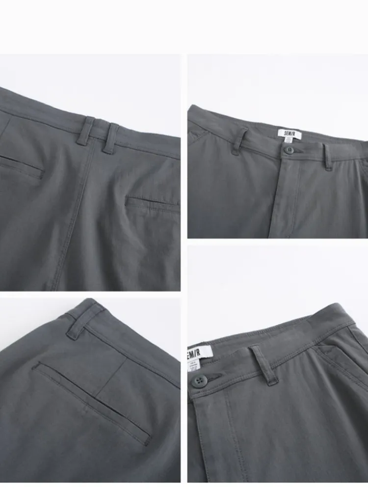 mens_faille_solid_colour__4-3.webp SEMIR Men's Faille Solid Colour Fitted Boot Cut Basic Pants