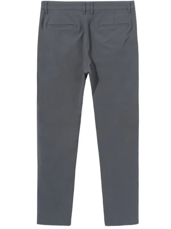 SEMIR Men's Faille Solid Colour Fitted Boot Cut Basic Pants