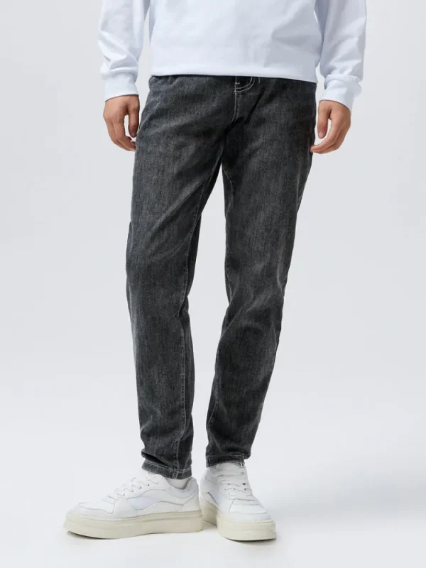 SEMIR Men's Fitted Boot Cut Fitted Pants
