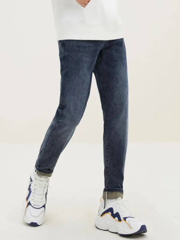 SEMIR Men's Fitted Boot Cut Fitted Pants