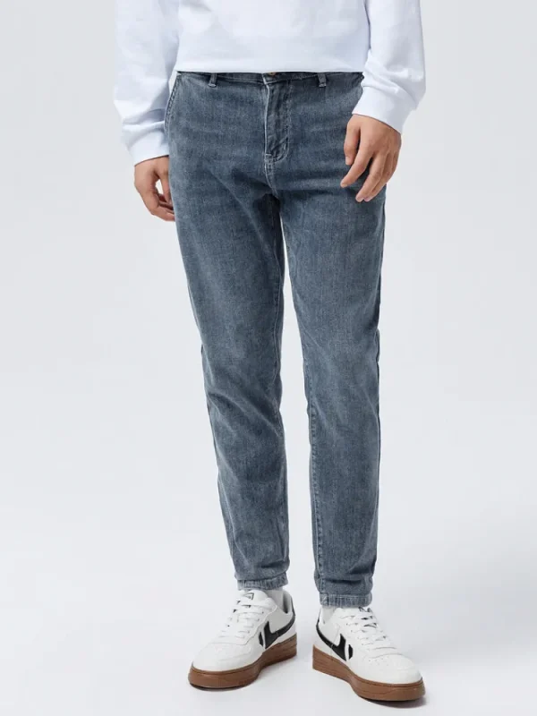 SEMIR Men's Fitted Boot Cut Fitted Pants