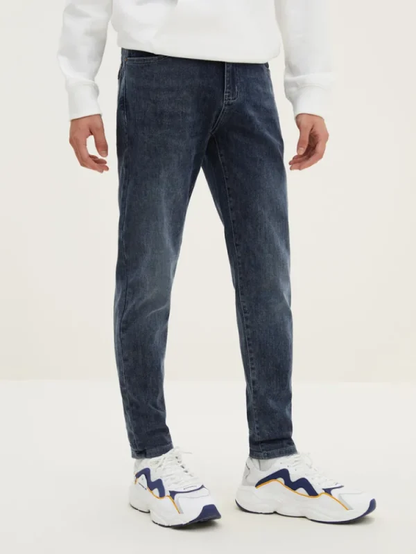 SEMIR Men's Fitted Boot Cut Fitted Pants
