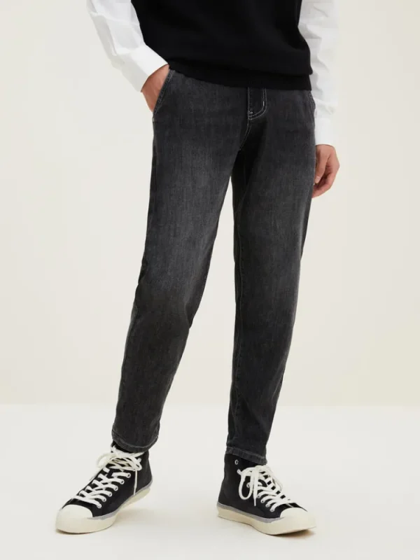 SEMIR Men's Fitted Boot Cut Fitted Pants