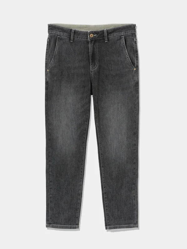 SEMIR Men's Fitted Boot Cut Fitted Pants