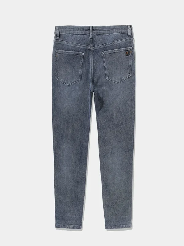 SEMIR Men's Fitted Boot Cut Fitted Pants