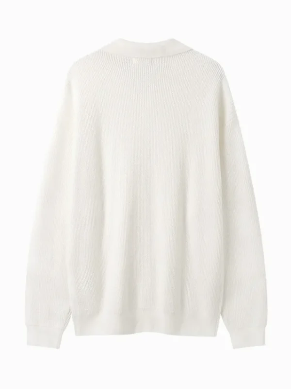 SEMIR Men's Half Cardigan Sweater