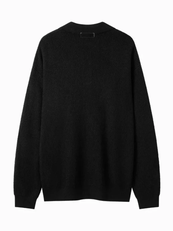SEMIR Men's Half Cardigan Sweater