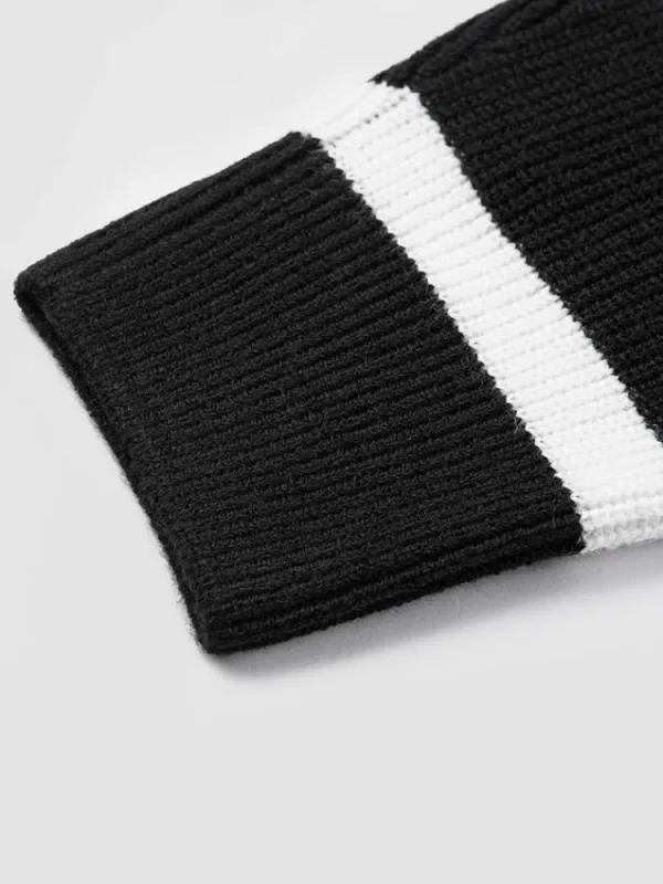 SEMIR Men's half-cardigan sweater